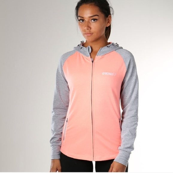 gymshark zip up hoodie